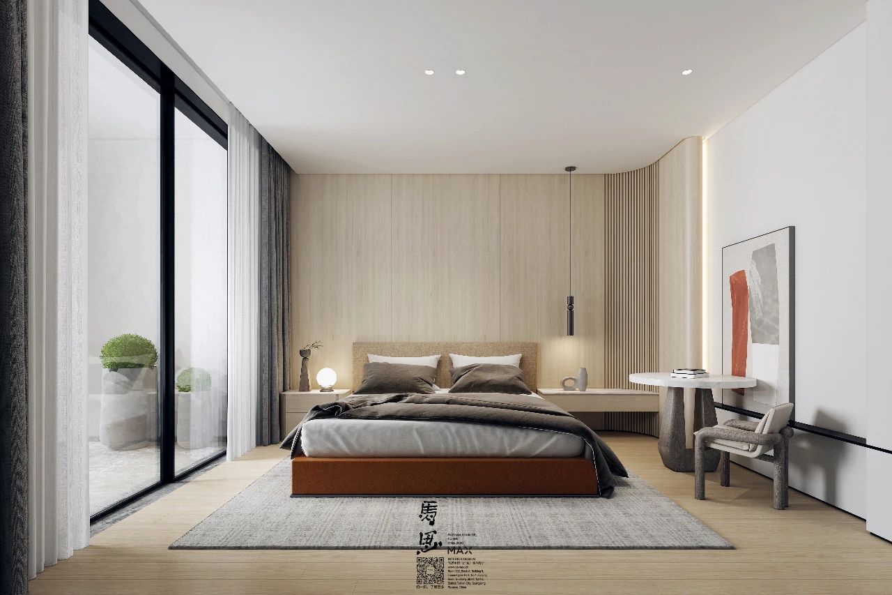 馬思廣州裝修設計 | 簡約風格大平層，褪去浮華，成全內心所想
